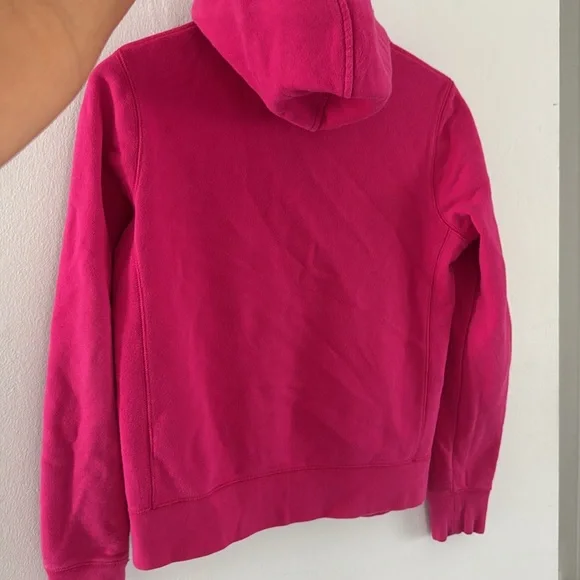 Ralph Lauren Sport Jacket Womens Large Hooded Sweatshirt Full Zip Hoodie Pink - Picture 6 of 8
